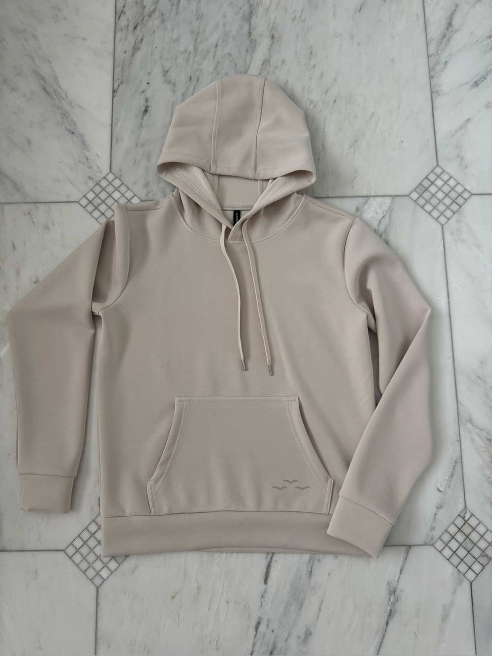 Lazy pants hoody beige